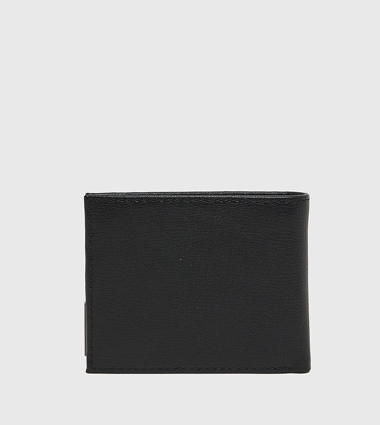 Textured Bi-Fold Wallet