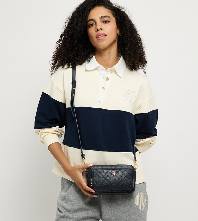 ICON Monogram Patterned Camera Bag