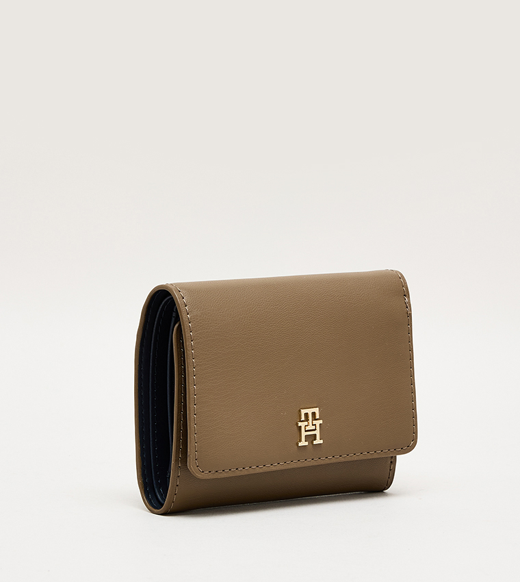 ICON Logo Detail Tri-Fold Wallet