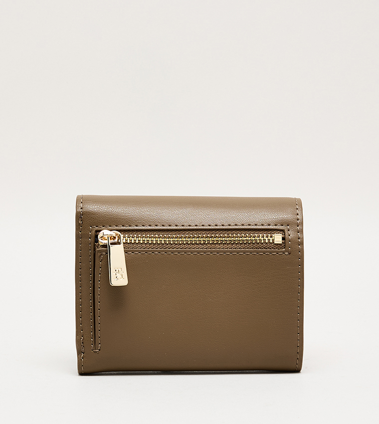 ICON Logo Detail Tri-Fold Wallet