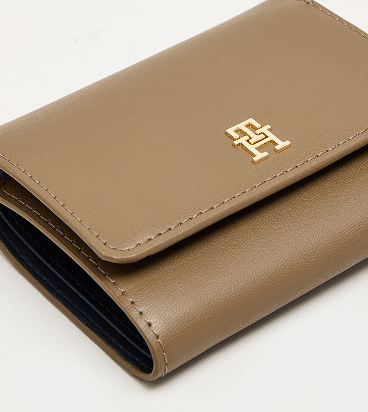 ICON Logo Detail Tri-Fold Wallet