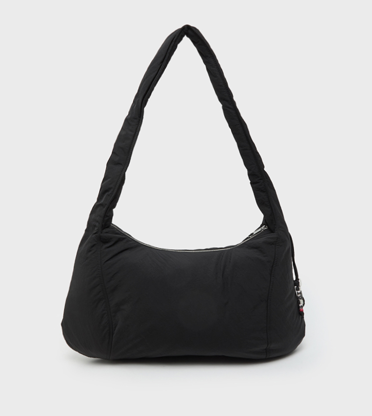 شنطة كتف نايلون بشعار 