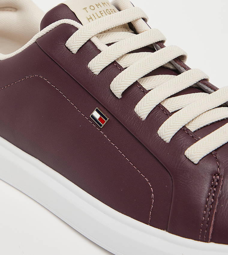 ICON Textured Low Top Sneakers
