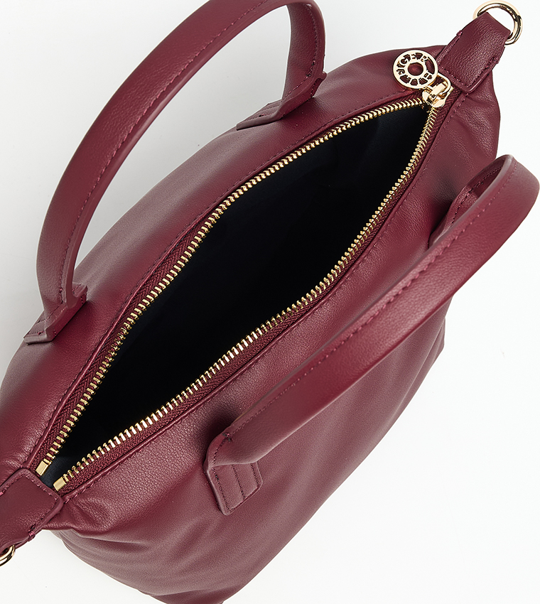 POPETTE Textured Mini Tote Bag