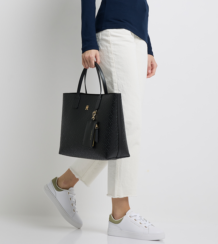 ICON Monogram Patterned Tote Bag