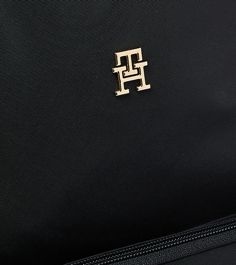 Monogram Detail Zip Around Backpack
