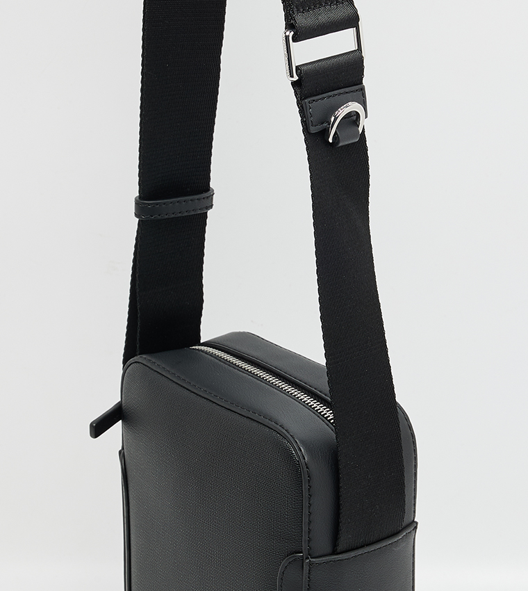 Logo Detail Modern Mini Reporter Bag