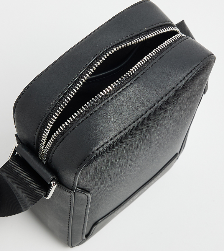 Logo Detail Modern Mini Reporter Bag