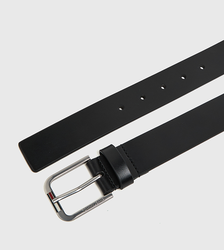 AUSTIN 3.5 Leather Buckle Belt