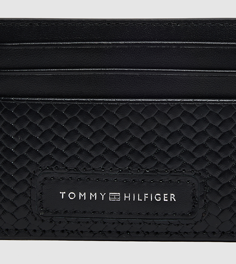 Textured Woven Card Holder