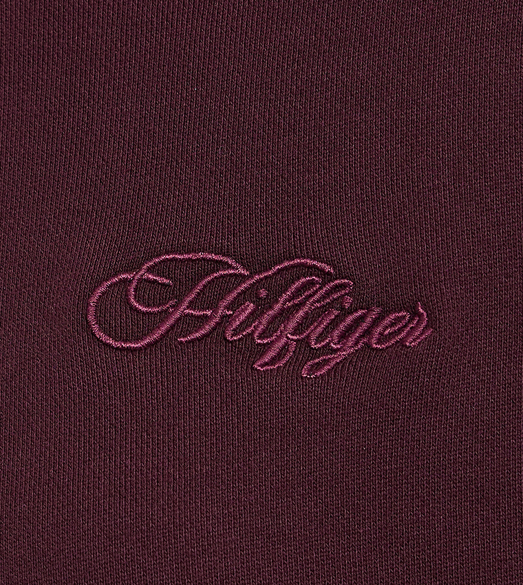 Logo Embroidered Long Sleeves Sweatshirt