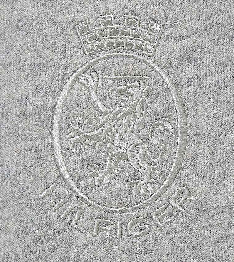 Logo Embroidered Elastic Waist Joggers