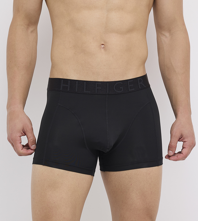 3-Pack Logo Waistband Trunks