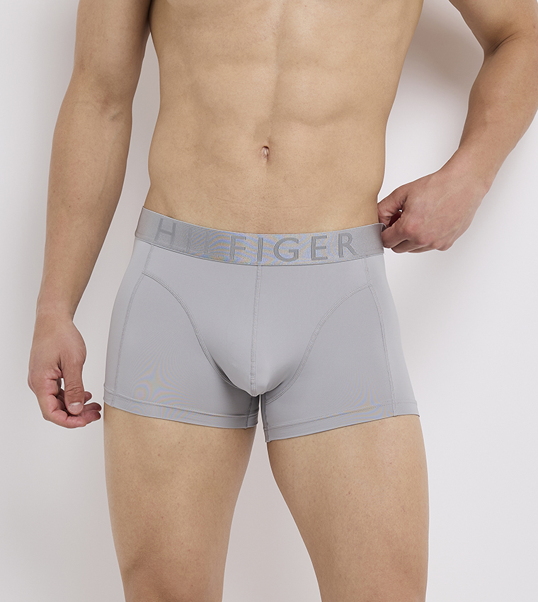 3-Pack Logo Waistband Trunks