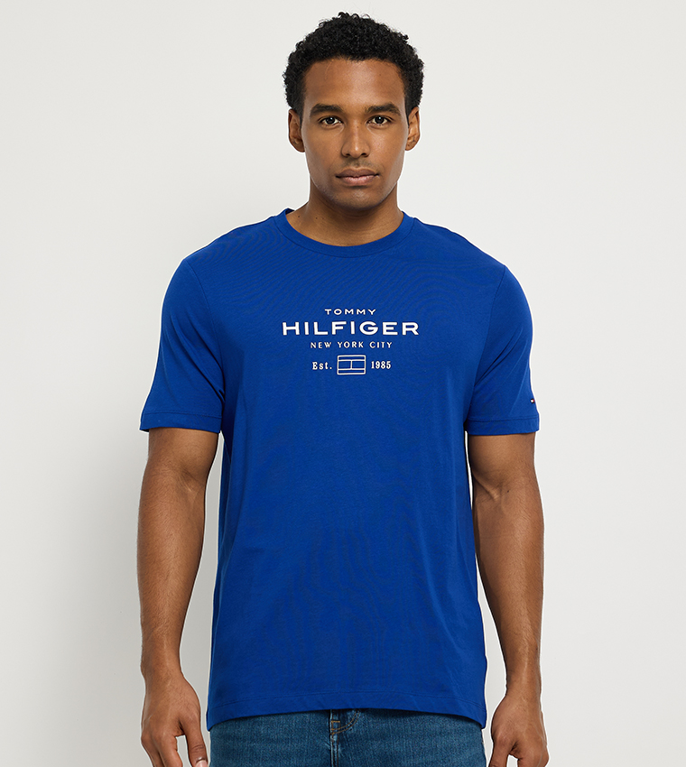 Logo Printed Crew Neck T-Shirt