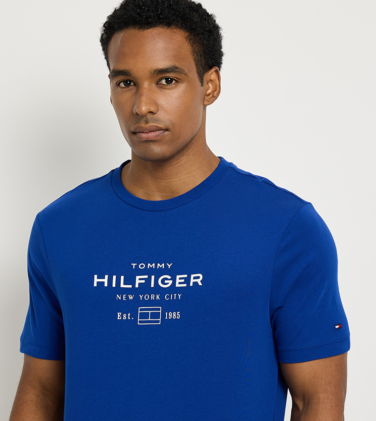 Logo Printed Crew Neck T-Shirt