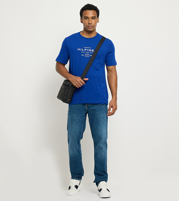 Logo Printed Crew Neck T-Shirt