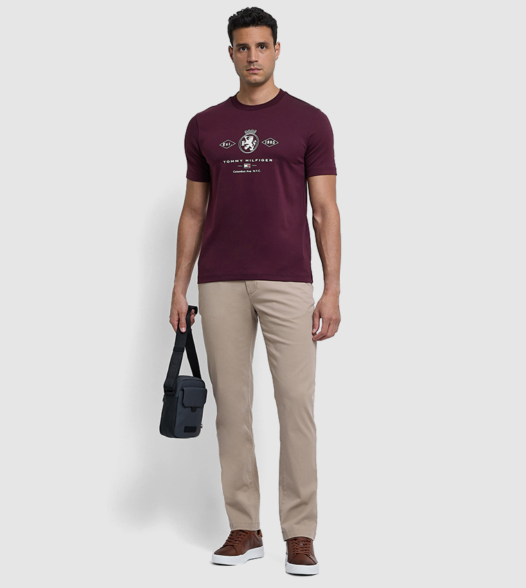 Printed Crew Neck T-Shirt