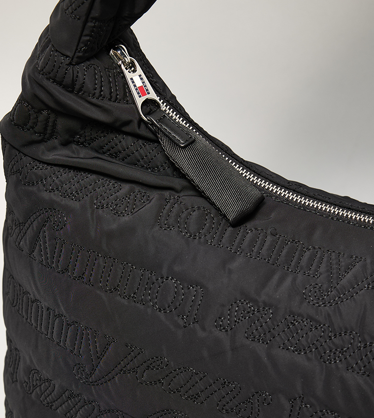 Textured Urban Hobo Bag