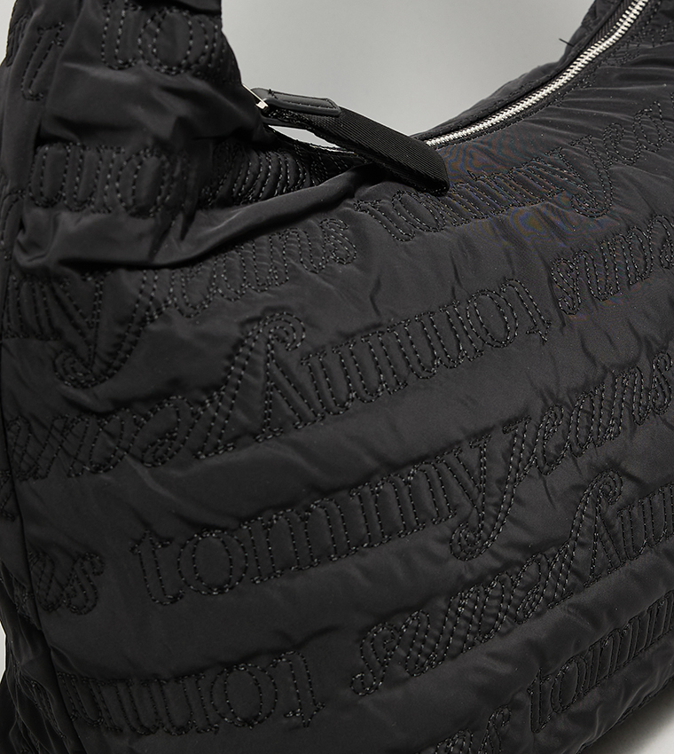 Textured Urban Hobo Bag