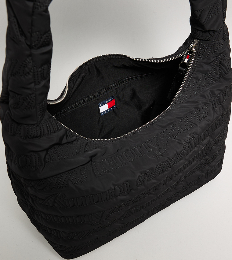 Textured Urban Hobo Bag