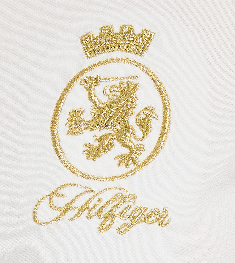 Logo Embroidered Short Sleeves Polo T-Shirt