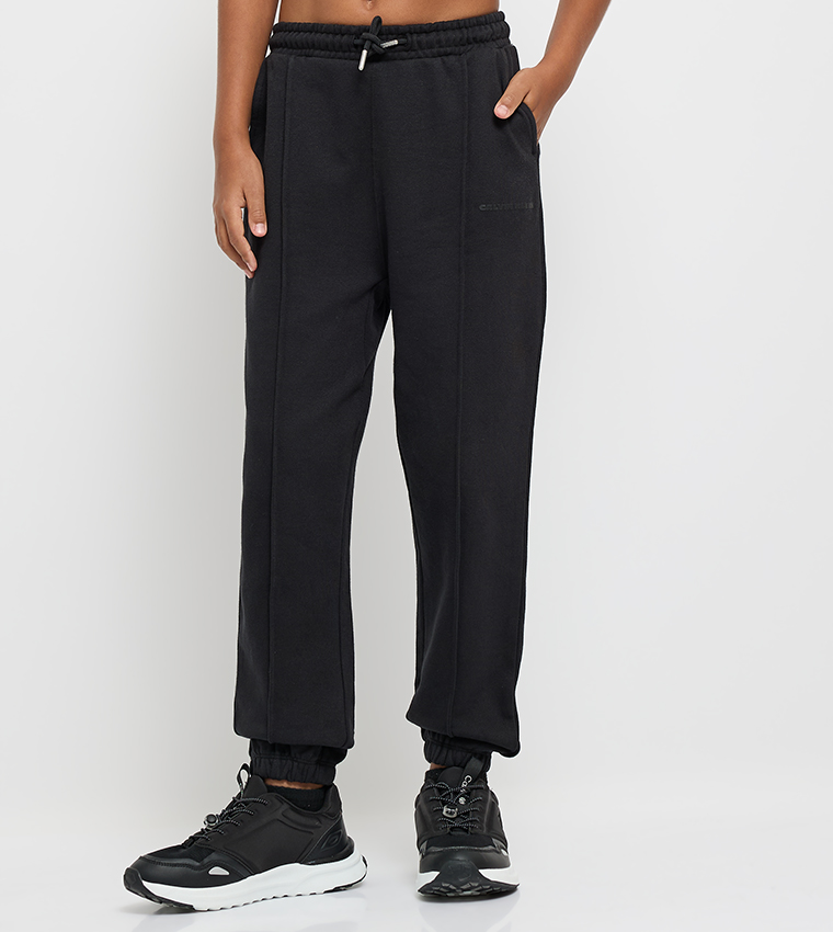 Seam Detail Relaxed Fit Joggers