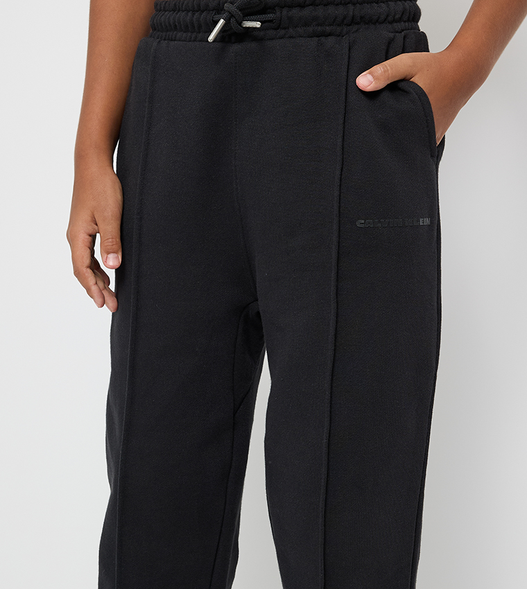 Seam Detail Relaxed Fit Joggers
