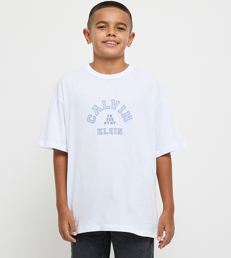 Logo Printed Crew Neck T-Shirt