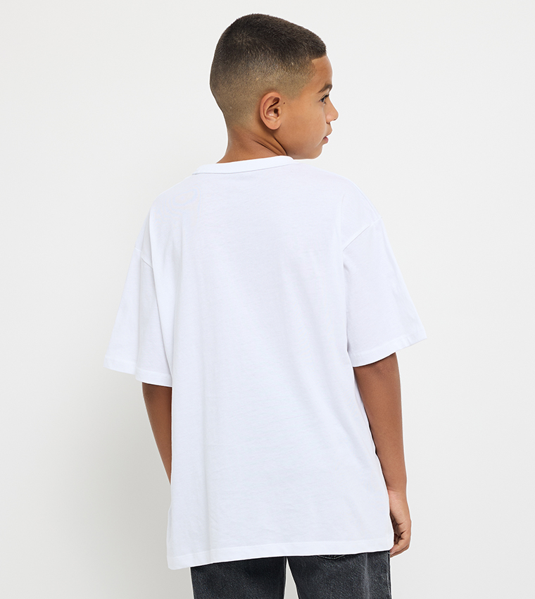 Logo Printed Crew Neck T-Shirt