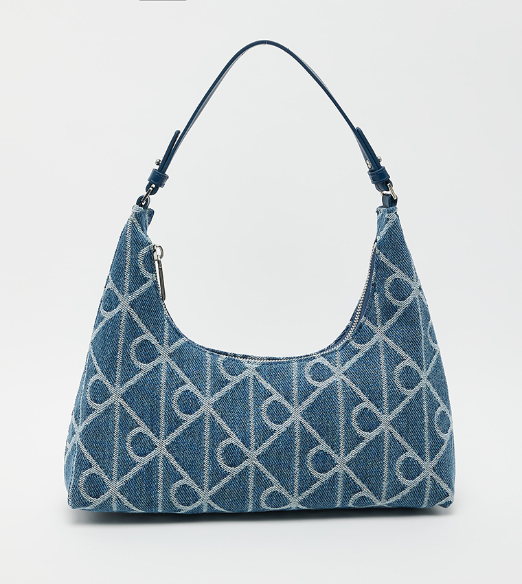 Monogram Patterned Shoulder Bag