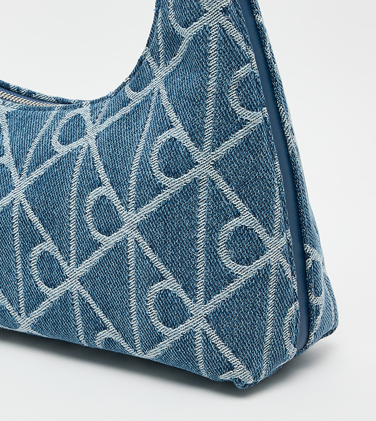 Monogram Patterned Shoulder Bag
