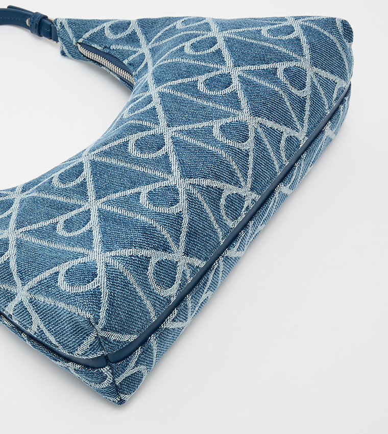 Monogram Patterned Shoulder Bag
