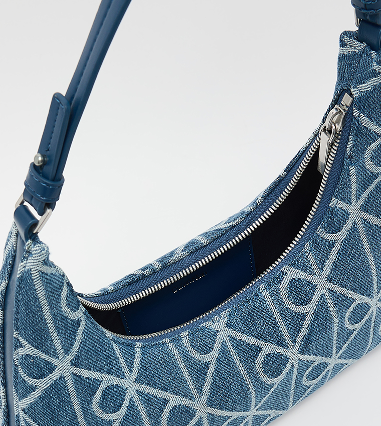 Monogram Patterned Shoulder Bag