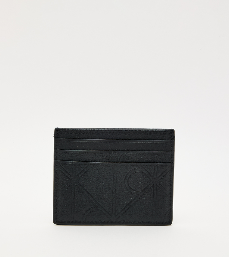 Monogram Debossed Cardholder