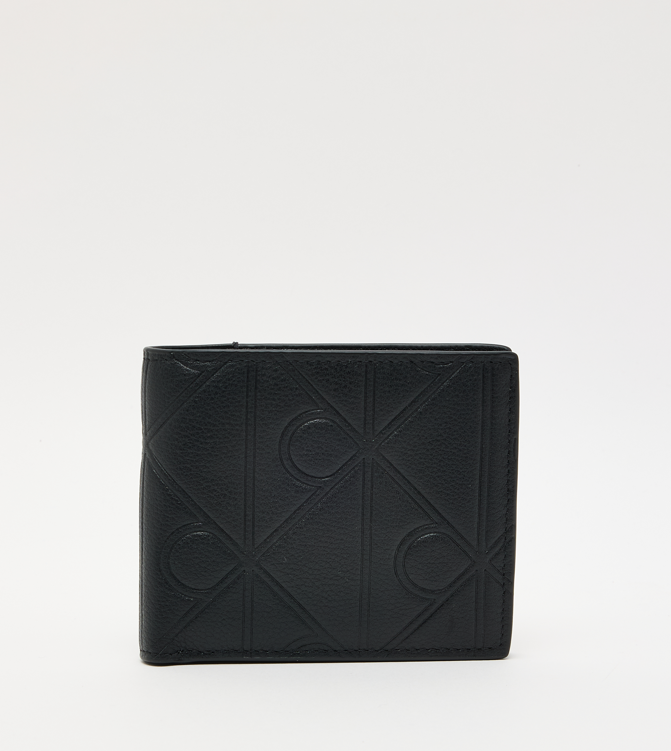 Monogram Debossed Bi-Fold Wallet