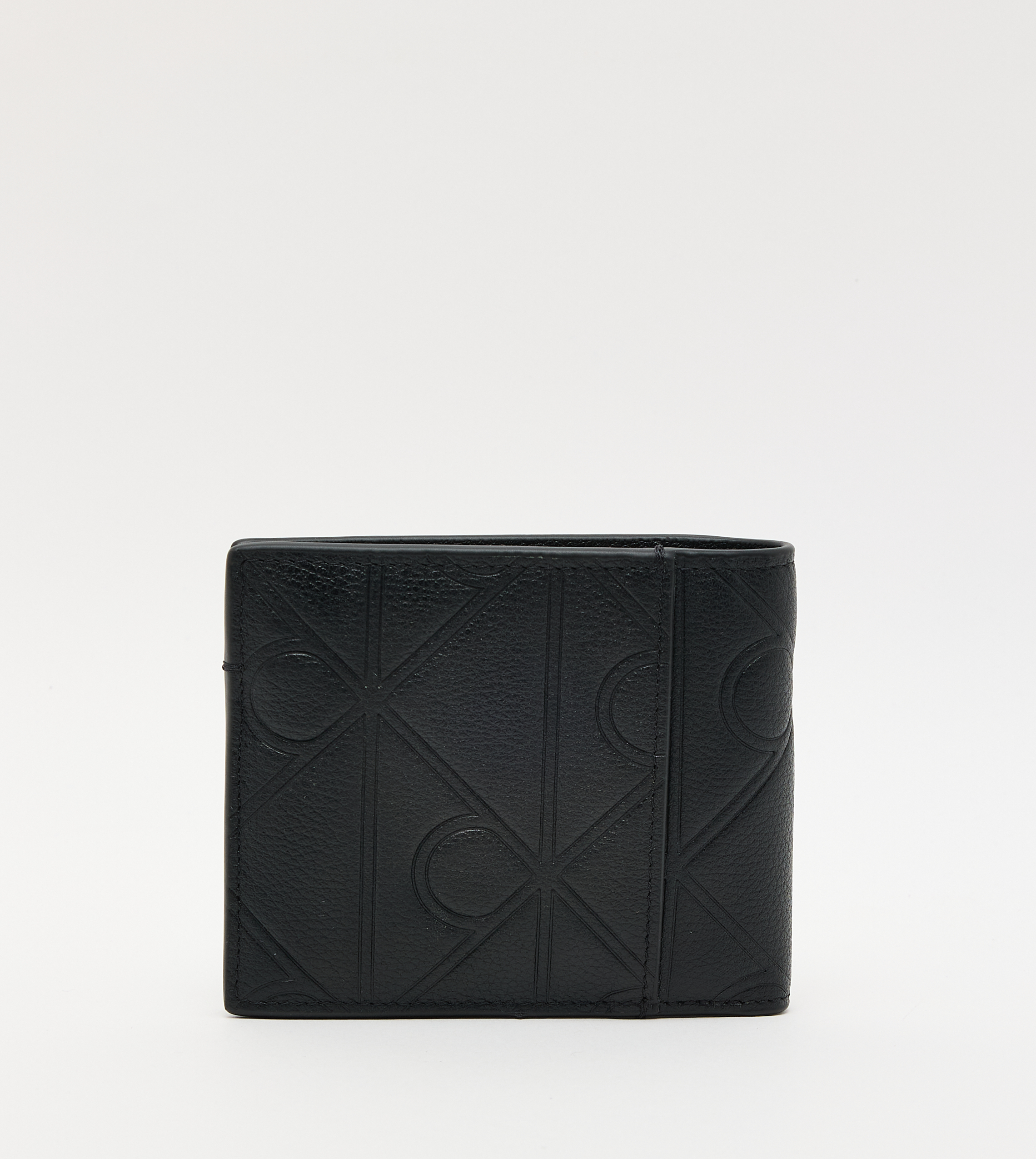 Monogram Debossed Bi-Fold Wallet
