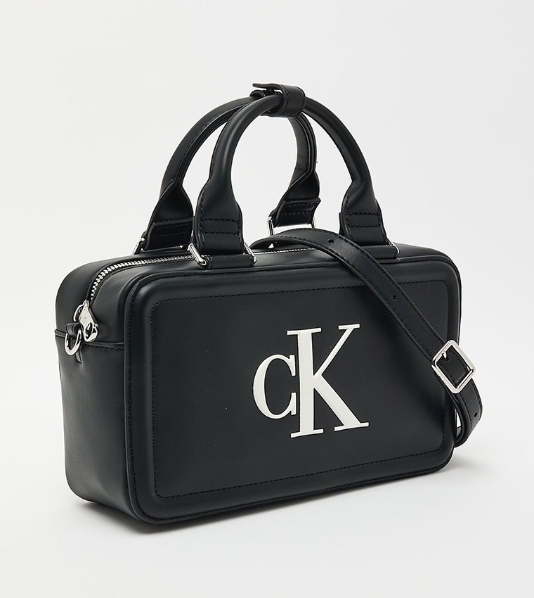 Monogram Detail Handheld Bag