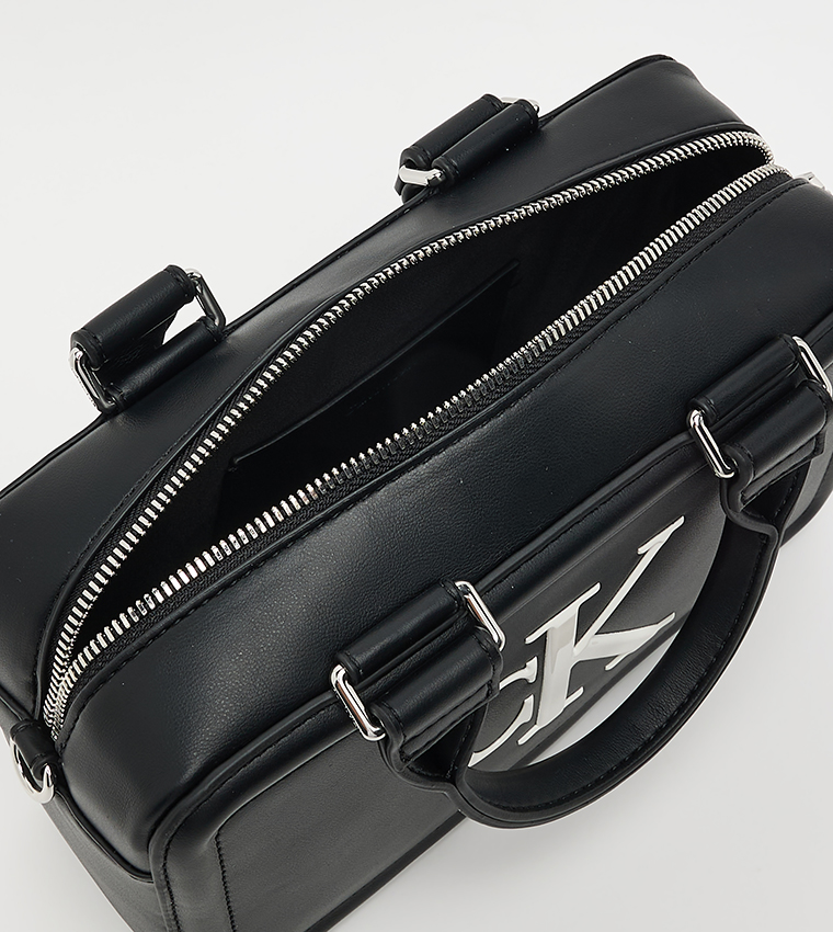 Monogram Detail Handheld Bag