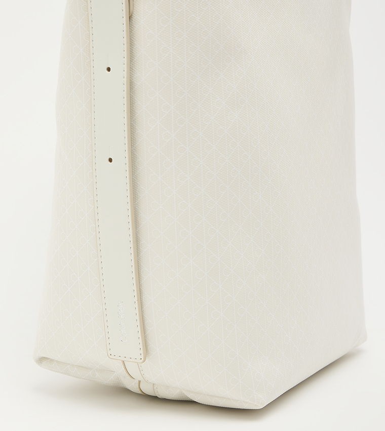 Monogram Patterned Bucket Bag