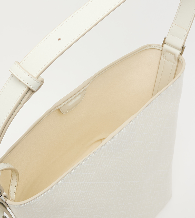 Monogram Patterned Bucket Bag