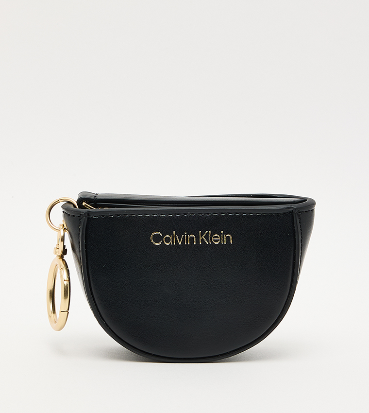 محفظة بسحاب وشعار 