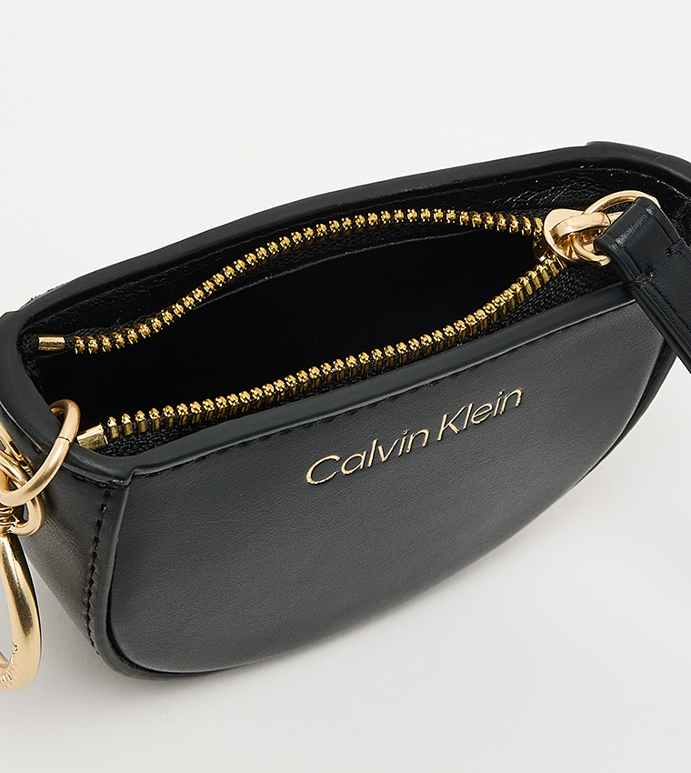 محفظة بسحاب وشعار 