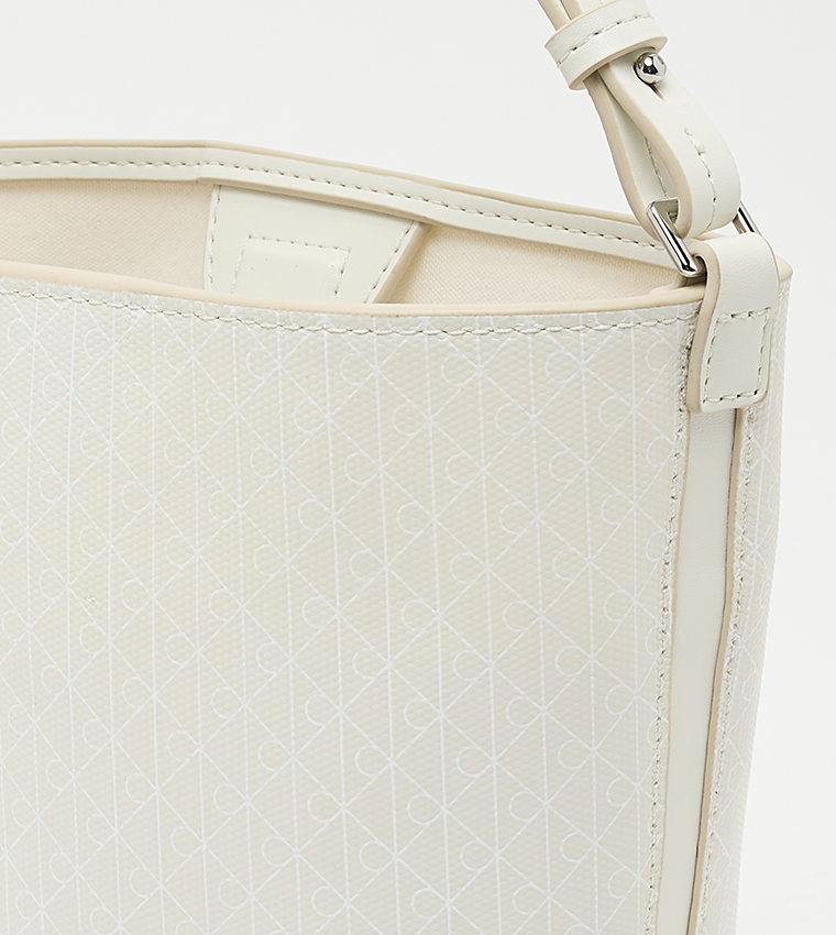 Monogram Patterned Bucket Bag