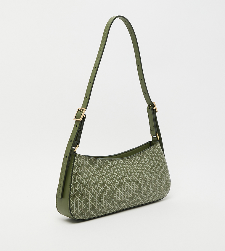Monogram Patterned Shoulder Bag