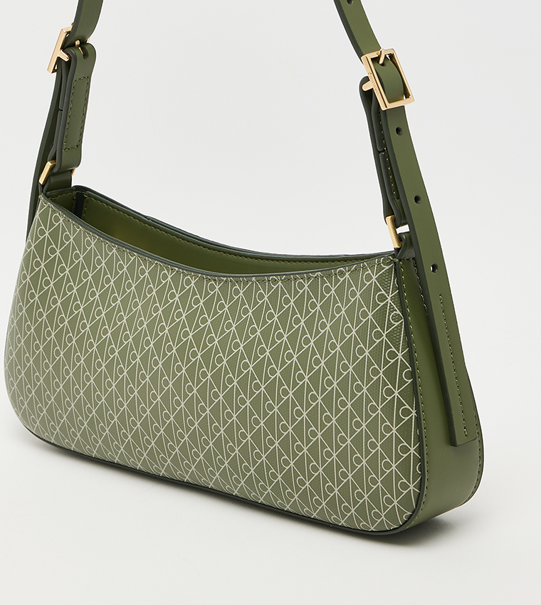Monogram Patterned Shoulder Bag