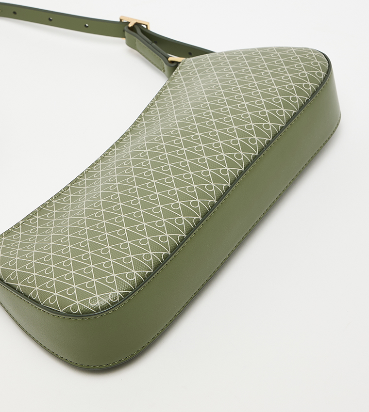 Monogram Patterned Shoulder Bag