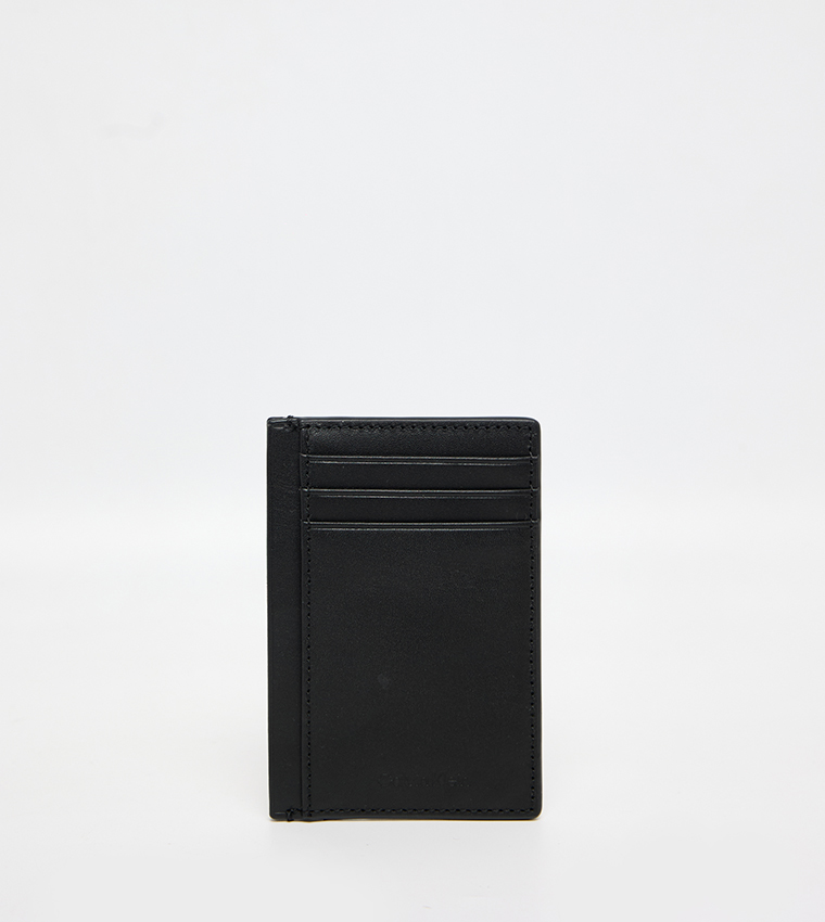 Logo Detail Puffer Pouch and Card Holder Set