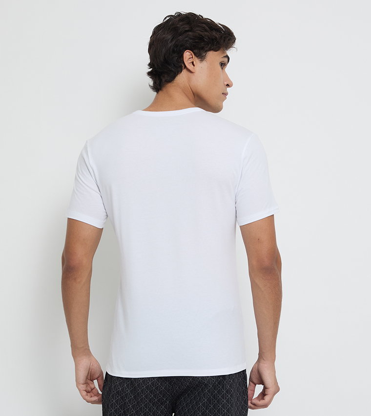 Pack of 3 Crew Neck Lounge T-Shirts