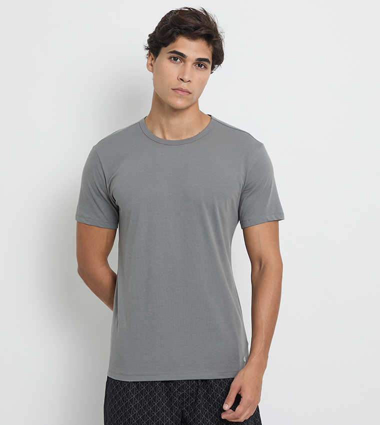 Pack of 3 Crew Neck Lounge T-Shirts